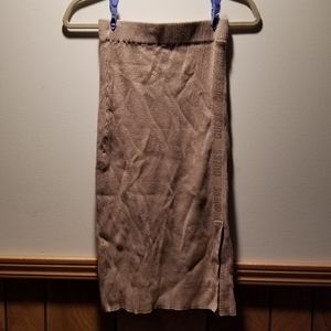 🍭Guess Los Angeles ribbed Melanie bodycon maxi skirt